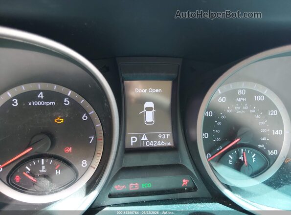 5XYZT3LB8GG374891 2016 HYUNDAI SANTA FE SPORT Black Սալոնի 360 աստիճան տեսք