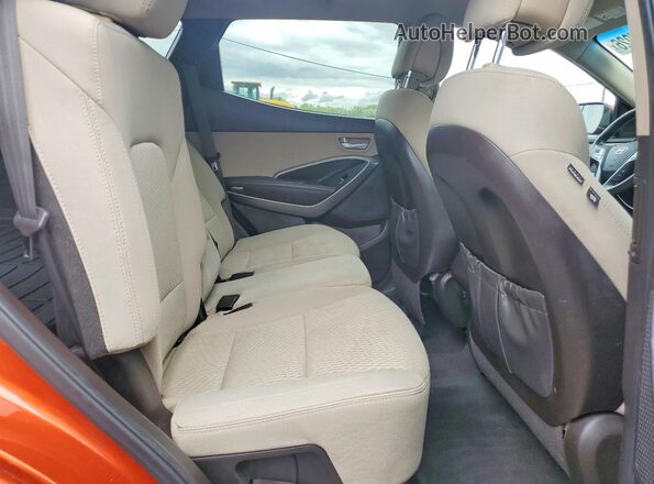 5XYZT3LB9GG334707 2016 HYUNDAI SANTA Orange 