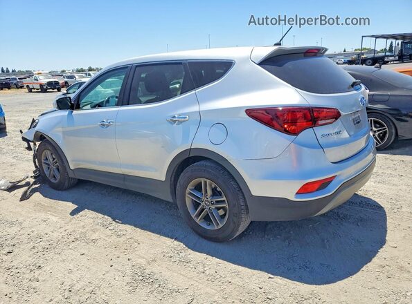 5XYZT3LBXJG538441 2018 HYUNDAI SANTA Silver უკანა მარცხენა