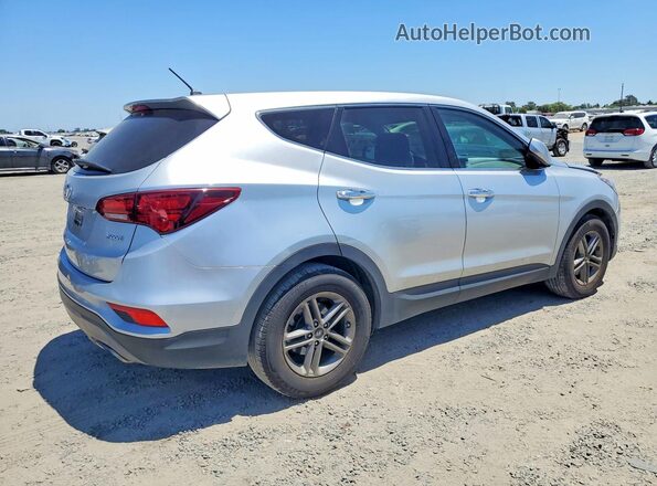 5XYZT3LBXJG538441 2018 HYUNDAI SANTA Silver უკანა მარჯვენა