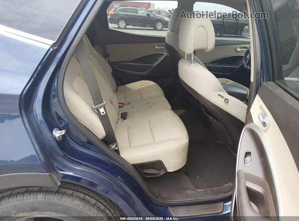 5XYZT3LBXJG540299 2018 HYUNDAI SANTA FE SPORT Blue Вид наклейки з VIN-кодом