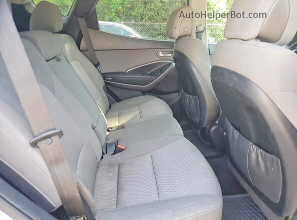 5XYZTDLB0GG322659 2016 HYUNDAI SANTA Silver Սալոնի հետևի տեսք