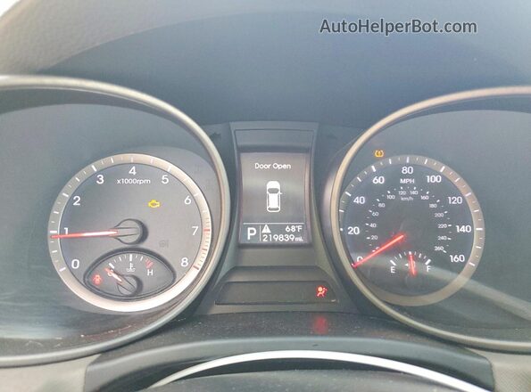 5XYZTDLB0GG322659 2016 HYUNDAI SANTA Silver Սարքավորումների վահանակի տեսք