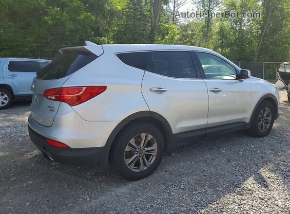 5XYZTDLB0GG322659 2016 HYUNDAI SANTA Silver Հետևի աջ