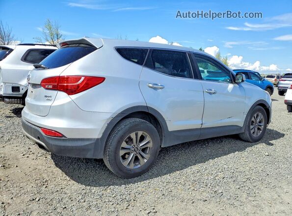 5XYZTDLB0GG352356 2016 HYUNDAI SANTA Silver Tył prawy