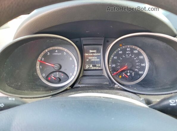 5XYZTDLB0GG352356 2016 HYUNDAI SANTA Silver Widok zestawu wskaźników