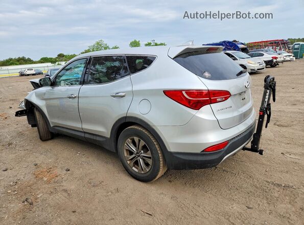 5XYZTDLB1GG349059 2016 HYUNDAI SANTA Silver Trasero izquierdo