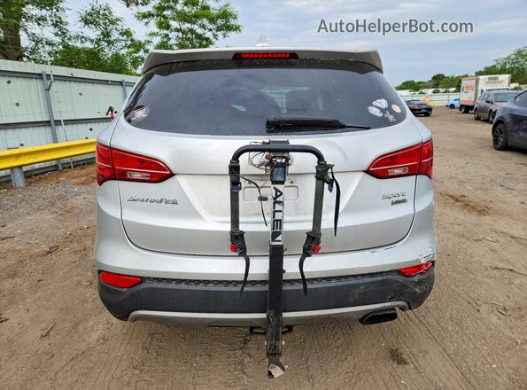 5XYZTDLB1GG349059 2016 HYUNDAI SANTA Silver Vista trasera