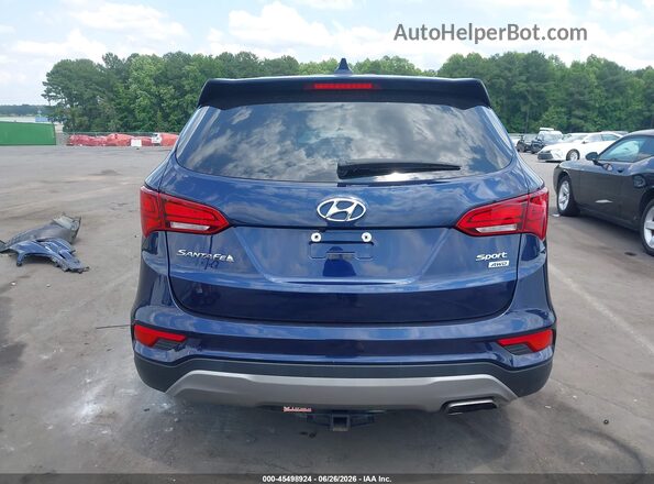 5XYZTDLB1HG499142 2017 HYUNDAI SANTA FE SPORT Dark Blue 