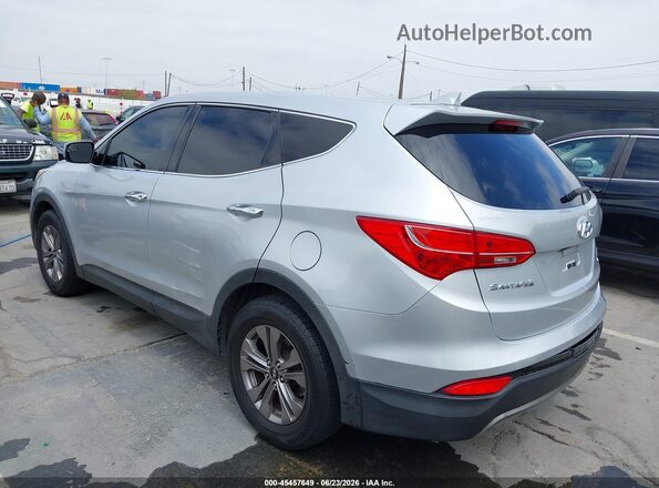 5XYZTDLB2GG328074 2016 HYUNDAI SANTA FE SPORT Silver Vista frontal