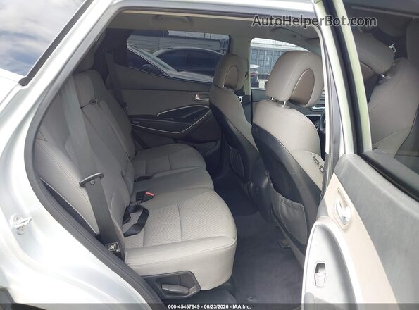 5XYZTDLB2GG328074 2016 HYUNDAI SANTA FE SPORT Silver Vista de la etiqueta del VIN