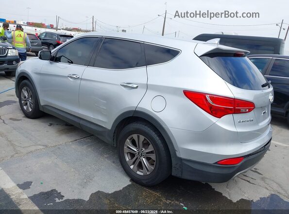 5XYZTDLB2GG328074 2016 HYUNDAI SANTA FE SPORT Silver Trasero izquierdo