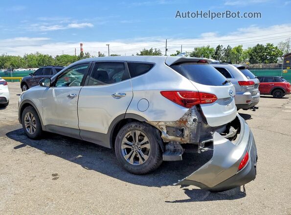 5XYZTDLB2GG369367 2016 HYUNDAI SANTA Серебряный Задняя левая четверть