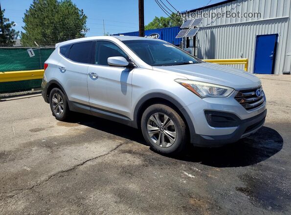 5XYZTDLB2GG369367 2016 HYUNDAI SANTA Серебряный Передняя правая четверть