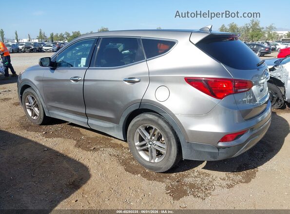 5XYZTDLB2HG443971 2017 HYUNDAI SANTA FE SPORT Gray Tył lewy