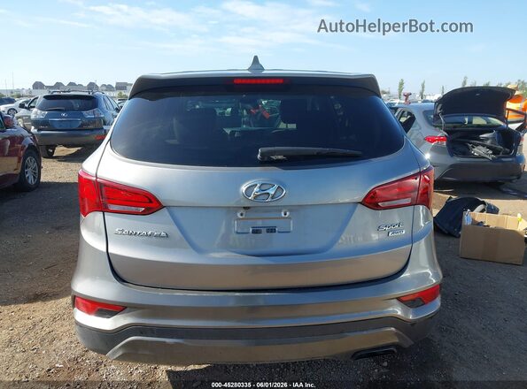5XYZTDLB2HG443971 2017 HYUNDAI SANTA FE SPORT Gray 