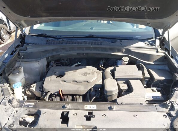 5XYZTDLB2HG443971 2017 HYUNDAI SANTA FE SPORT Gray Widok z tyłu
