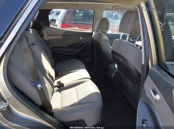 5XYZTDLB2HG443971 2017 HYUNDAI SANTA FE SPORT Gray Widok naklejki z numerem VIN