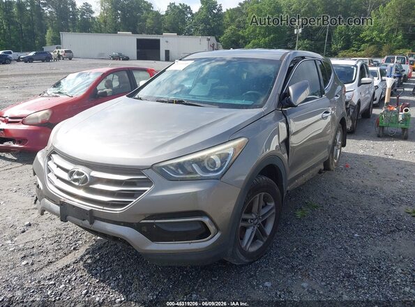 5XYZTDLB3HG405102 2017 HYUNDAI SANTA FE SPORT Gray წინა მარცხენა ხედი სამი მეოთხედიდან