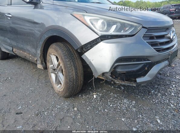 5XYZTDLB3HG405102 2017 HYUNDAI SANTA FE SPORT Gray წინა ხედი