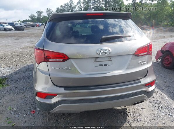 5XYZTDLB3HG405102 2017 HYUNDAI SANTA FE SPORT Gray 