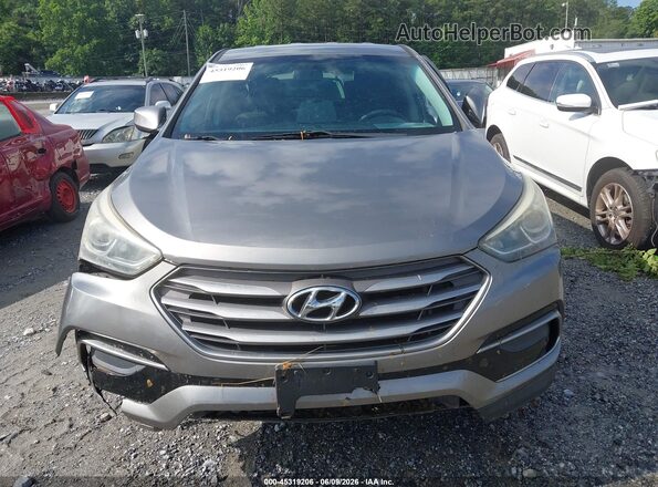 5XYZTDLB3HG405102 2017 HYUNDAI SANTA FE SPORT Gray ხელსაწყოთა პანელის ხედი