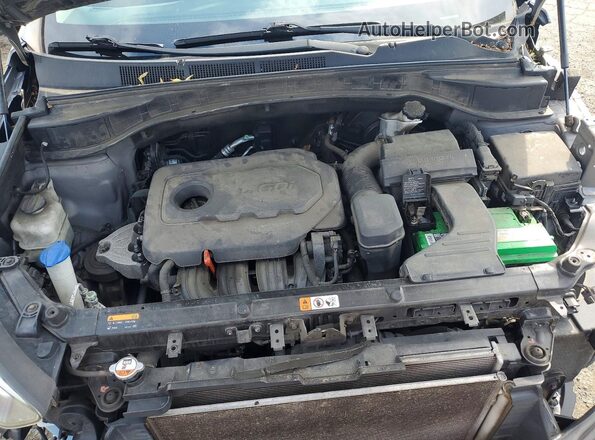 5XYZTDLB3HG411143 2017 HYUNDAI SANTA Gray 