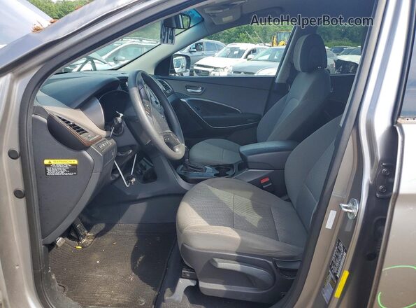 5XYZTDLB3HG411143 2017 HYUNDAI SANTA Gray 