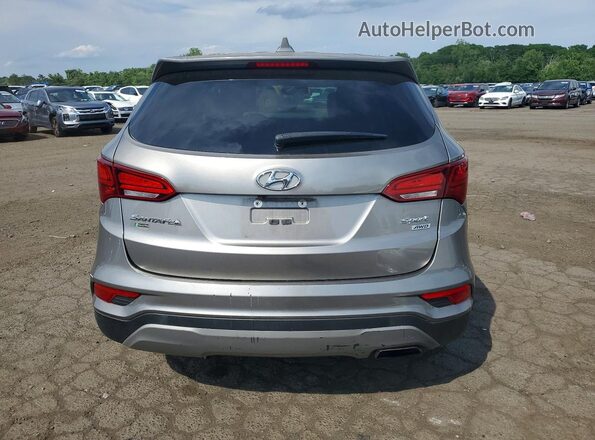 5XYZTDLB3HG411143 2017 HYUNDAI SANTA Gray 