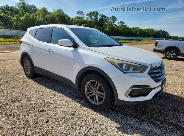 5XYZTDLB4HG441039 2017 HYUNDAI SANTA White Delantero derecho