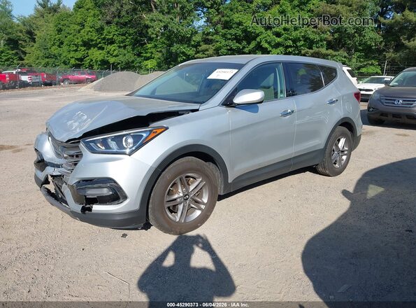 5XYZTDLB4HG478043 2017 HYUNDAI SANTA FE SPORT Серебряный 