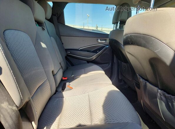 5XYZTDLB4JG546492 2018 HYUNDAI SANTA Желто-коричневый Вид задней части салона