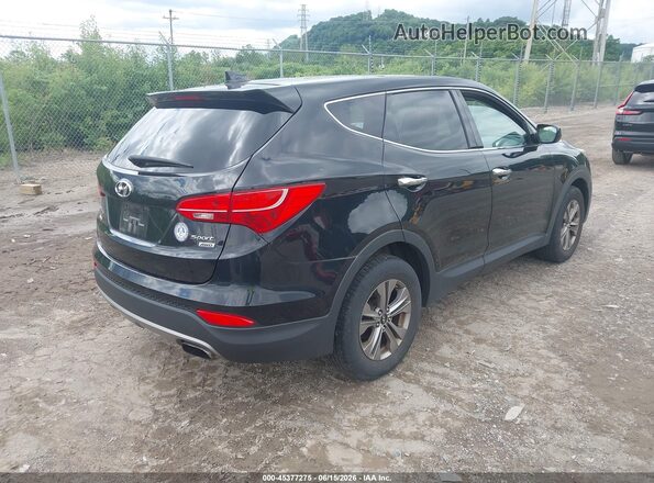 5XYZTDLB5GG360355 2016 HYUNDAI SANTA FE SPORT Black Задня права чверть