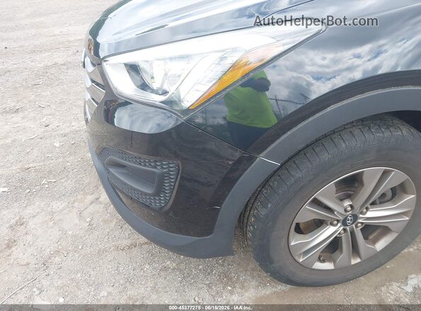 5XYZTDLB5GG360355 2016 HYUNDAI SANTA FE SPORT Black Вид спереду