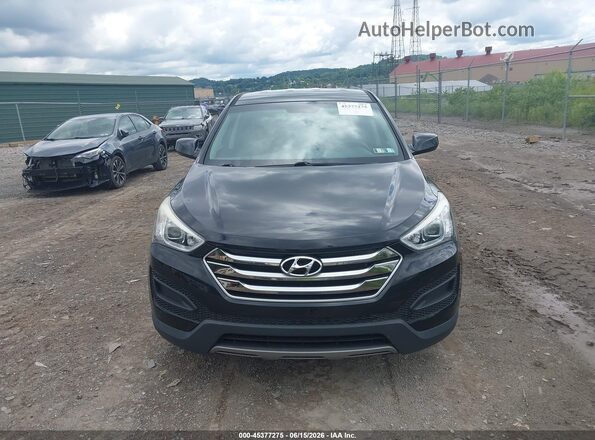 5XYZTDLB5GG360355 2016 HYUNDAI SANTA FE SPORT Black Вид щитка приладів
