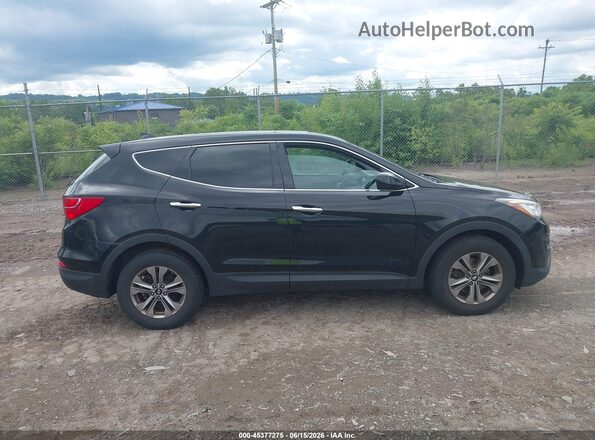 5XYZTDLB5GG360355 2016 HYUNDAI SANTA FE SPORT Black Вид задньої частини салону