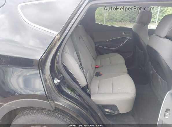 5XYZTDLB5GG360355 2016 HYUNDAI SANTA FE SPORT Black Вид наклейки з VIN-кодом