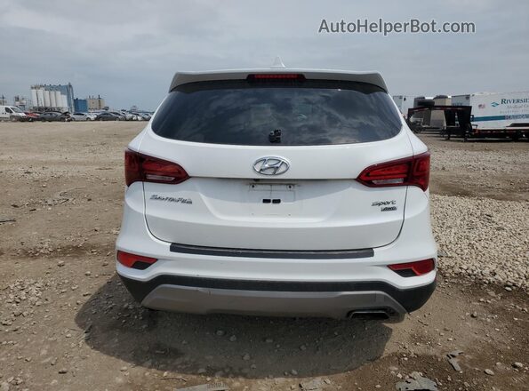 5XYZTDLB5HG391512 2017 HYUNDAI SANTA White 