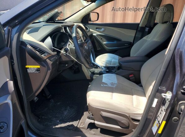 5XYZTDLB5JG564449 2018 HYUNDAI SANTA Gray 