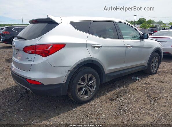 5XYZTDLB7GG369414 2016 HYUNDAI SANTA FE SPORT Silver Հետևի աջ