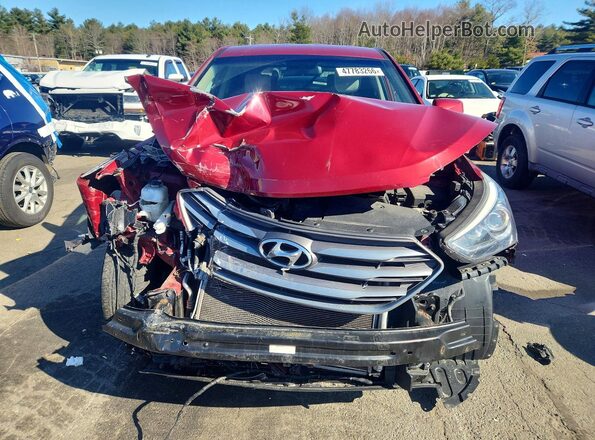 5XYZTDLB7HG394959 2017 HYUNDAI SANTA Red 