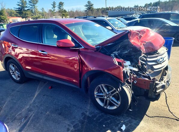 5XYZTDLB7HG394959 2017 HYUNDAI SANTA Red 