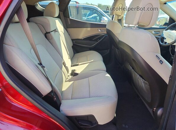 5XYZTDLB7HG394959 2017 HYUNDAI SANTA Red 