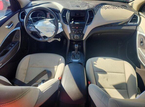 5XYZTDLB7HG394959 2017 HYUNDAI SANTA Red 