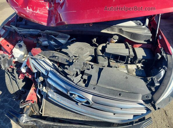 5XYZTDLB7HG394959 2017 HYUNDAI SANTA Red 