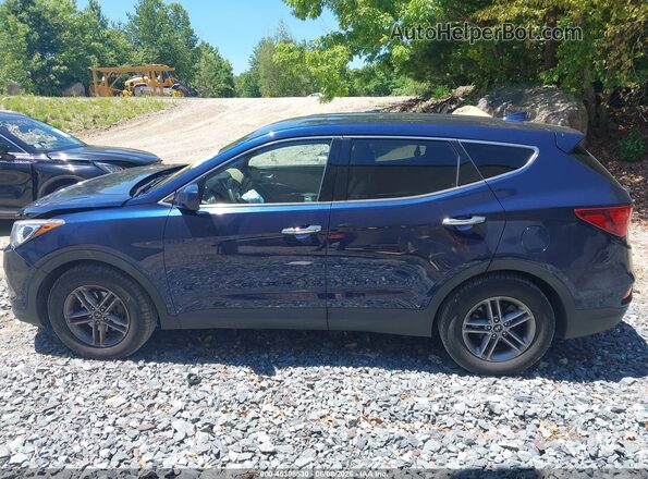 5XYZTDLB7HG429919 2017 HYUNDAI SANTA FE SPORT Blue Սալոնի 360 աստիճան տեսք