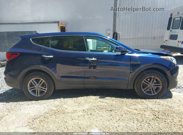 5XYZTDLB7HG429919 2017 HYUNDAI SANTA FE SPORT Blue Սալոնի հետևի տեսք