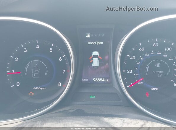 5XYZTDLB8GG321436 2016 HYUNDAI SANTA FE SPORT Gray Вид задніх сидінь
