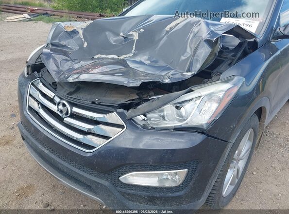 5XYZTDLB8GG321436 2016 HYUNDAI SANTA FE SPORT Gray Вид спереду