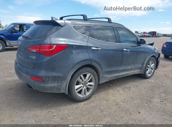 5XYZTDLB8GG321436 2016 HYUNDAI SANTA FE SPORT Gray Задня права чверть